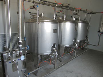 Saft-Getränkebehälter der Sicherheits-3000L CIP sauberer an der richtigen Stelle friedlicher waschender