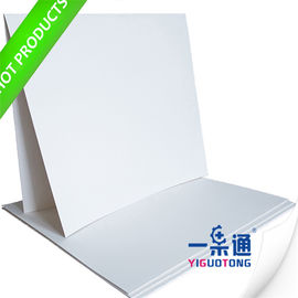 Weiße Farbausrüstungs-Ersatzteile kräuselten Filterpapier-Filtrations-Pappe