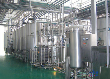 Schließen Sie automatische industrielle Lebensmittelverarbeitungs-Ausrüstung für Milch-Molkerei/frische Milch ab