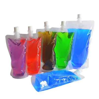 Wiederverwendbare versteckbare Plastikgetränk-Beutel für Juice Sauce Shampoo