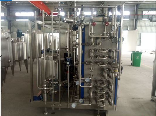 frische Milch 1000l/H PLC UHT-Pasteurisierungs-Ausrüstung
