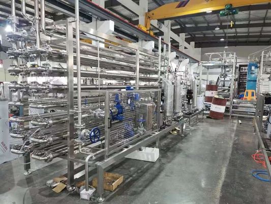 Milch-Getränkeuht-sterilisierung Maschine des Edelstahl-SUS304 mit PLC-Steuerung