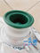 Säuglingsnahrungs-Beutel-Tüllen-Plastiküberwurfmuttern Blaue/Grün-Tasche im Kasten-Hahn-Ventil