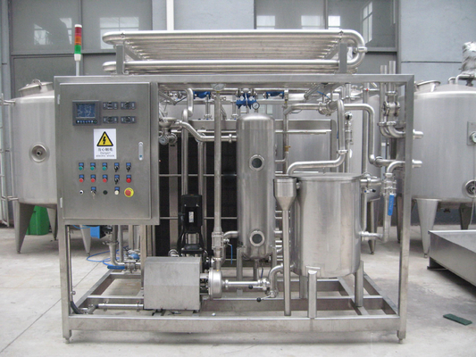 0,5 - 50 T/H Pasteurisierungsmaschine für Milch und Saft