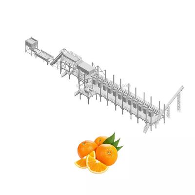Industrielle Orangen-Zitrussaft-Produktionslinie automatisch
