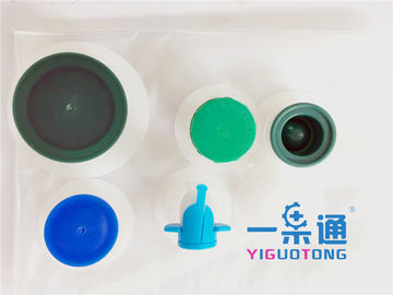 Blaue/Grün-Tasche in der Kasten-Einrichtung/Tasche im Kasten-Verbindungsstück-Ventil für aseptische Tasche