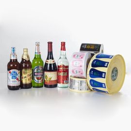 Kundengebundener klebender Verpackenlogo-Rollenaufkleber beschriftet Drucken für Flaschen