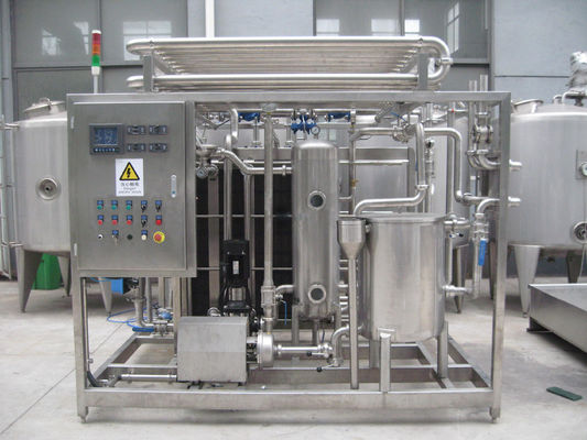 1000L Pasteurisierungsmaschine mit SPS für Milch-/Joghurt-/Fruchtsaftverarbeitungsanlage SUS304/316