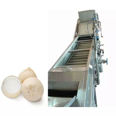 Hochwertige Kokosnuss-Produktionsanlage Vollständige Kokosmilchverarbeitungslinie Neue Kokosnussmaschine mit PLC SUS304/316