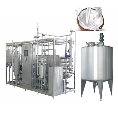 Hochwertige Kokosnuss-Produktionsanlage Vollständige Kokosmilchverarbeitungslinie Neue Kokosnussmaschine mit PLC SUS304/316