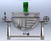 Industrieller elektrischer Gas-Dampf-Manteltopf mit Quirl-Dampf-Topf-Klage