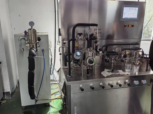 VTIS aseptische Sterilisator / Flash UHT Behandlung Sterilisation für Kokosnusscreme / Labor UHT Milchverarbeitungsmaschine