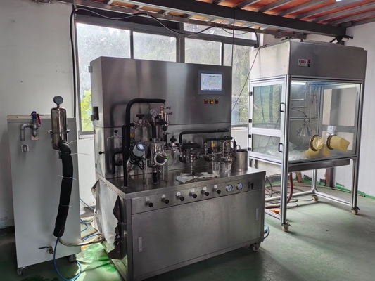 Kleine Labormaschinen Pasteurisierer UHT DSI Sterilisationsmaschine für Milch-Fruchtsaft