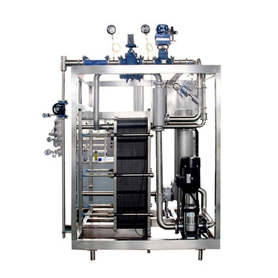 UHT-Entkeimer-Maschinerie Grad 8T/H SUS304 135-150 für Milch