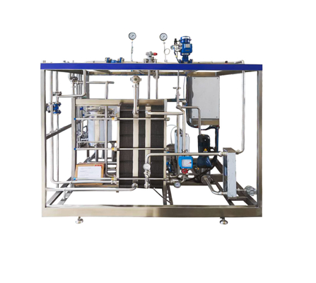 UHT-Entkeimer-Maschinerie Grad 8T/H SUS304 135-150 für Milch