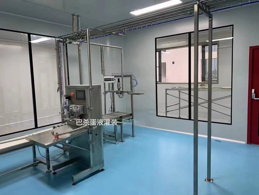 Automatisierter Eipasteurisierer mit Homogenisierer und flüssigem Ei-Kühl- / Ei-Prozessausrüstung zum Erwärmen