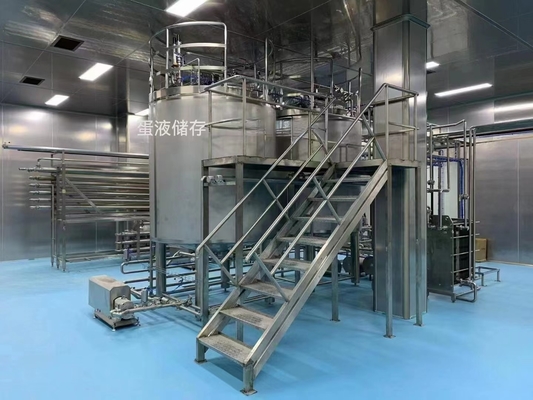 Hot Sale kundenspezifische 500-8000l/H Joghurt-Produktionsanlage Joghurt-Ausrüstung mit PLC-Rührung/Set/Aromatisierte Joghurt-Verarbeitungslinie
