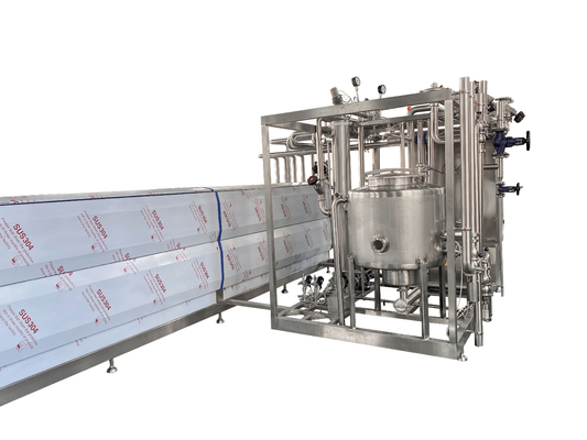 Automatisierter Eipasteurisierer mit Homogenisierer und flüssigem Ei-Kühl- / Ei-Prozessausrüstung zum Erwärmen