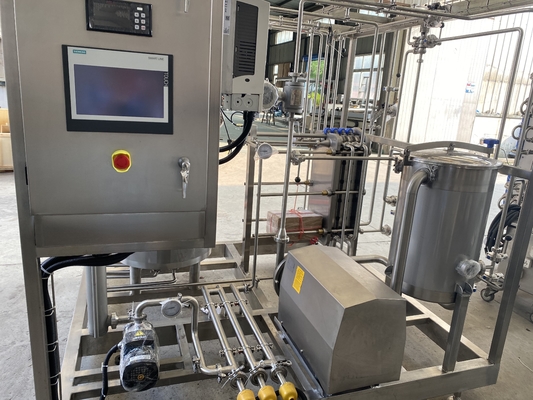 Sus304/316 Pasteurisierungsmaschine mit PLC für Milch / Joghurt / Fruchtsaft-Verarbeitung