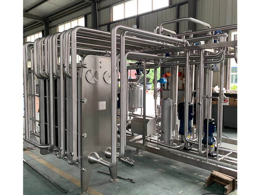 0.5-20 t/h Pasteurisiermaschine für Ingwer/Gurken/Kale-Verarbeitungslinie mit SUS304/316