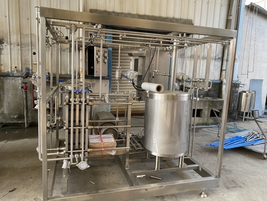 Anpassung von Platten Sterilisator Pasteurisierung für Orange/Kokos-/Ananassaft-Verarbeitung