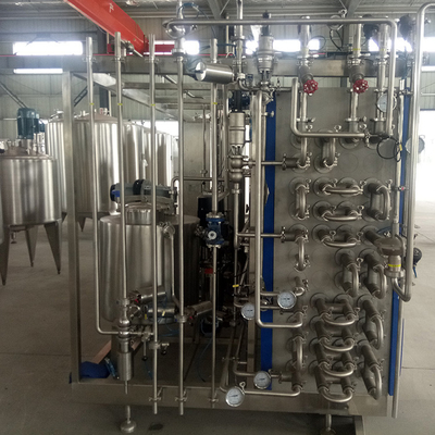 Spezielle hocheffiziente Sterilisation Uht Sterilisator für Chili-Sauce Chili-Verarbeitungslinie vollautomatisch mit Plc