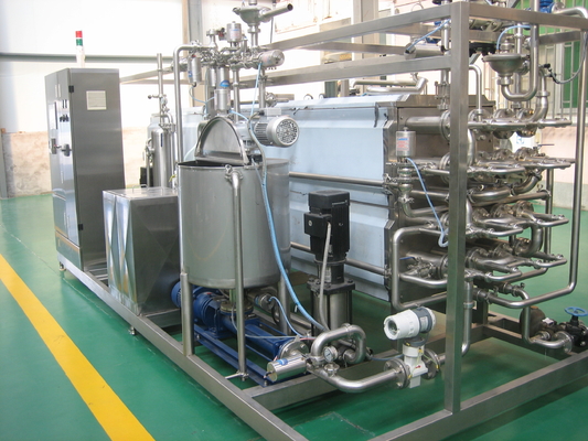 Customized 500-20000L/H UHT Sterilisator für Obst- und Gemüseverarbeitungslinie Neue UHT Sterilisationsmaschine