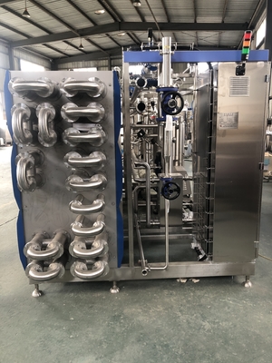 Vollautomatischer kundenspezifischer Sterilisator für Milch/Saft/Sauce-Verarbeitungslinie Sus304/316