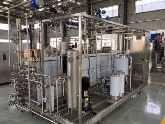 Vollautomatischer kundenspezifischer Sterilisator für Milch/Saft/Sauce-Verarbeitungslinie Sus304/316