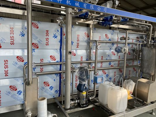 Ausgestattet auf Basis der Produktionskapazität Ultra-Hochtemperatur-Sterilisator-Autoclave, der die Sicherheit und Sterilisation flüssiger Produkte gewährleistet