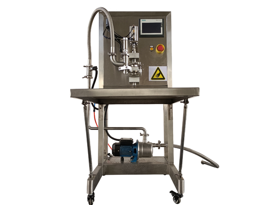 Heiß verkaufter halbautomatischer, nicht aseptischer BIB-Füller für 2L/5L/15L-Tasche in Karton Fruchtjuce/Milch/Ölfüllmaschine mit PLC