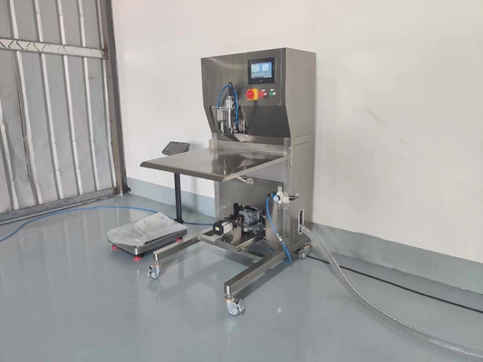 Hochwertige halbautomatische, nicht aseptische BIB-Füllmaschine für 1-25L-Tasche in einer Schachtel Saft/Milch/Wein-Füllstoff mit SUS 304/316