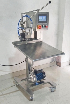 Hochwertige halbautomatische, nicht aseptische BIB-Füllmaschine für 1-25L-Tasche in einer Schachtel Saft/Milch/Wein-Füllstoff mit SUS 304/316