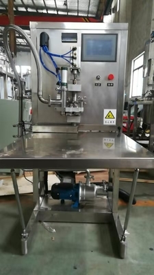 Hochwertige halbautomatische, nicht aseptische BIB-Füllmaschine für 1-25L-Tasche in einer Schachtel Saft/Milch/Wein-Füllstoff mit SUS 304/316