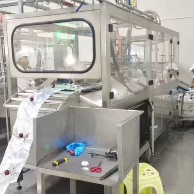 Vollautomatische aseptische BIB-Füllmaschine für 1-25L kontinuierliche Beutel in Box Orange/Mango/Ananassaftfüllmaschine mit PLC