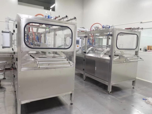 Vollautomatische aseptische BIB-Füllmaschine für 1-25L kontinuierliche Beutel in Box Orange/Mango/Ananassaftfüllmaschine mit PLC
