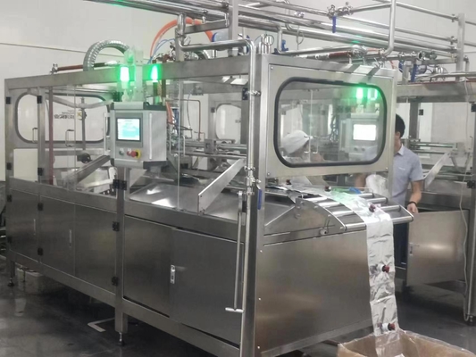 Hochleistungs-Füllmaschine mit vollautomatischer aseptischer BIB-Füllmaschine für 1-25L Kontinuierliche Tasche in einer Box Kokosmilchfüllmaschine