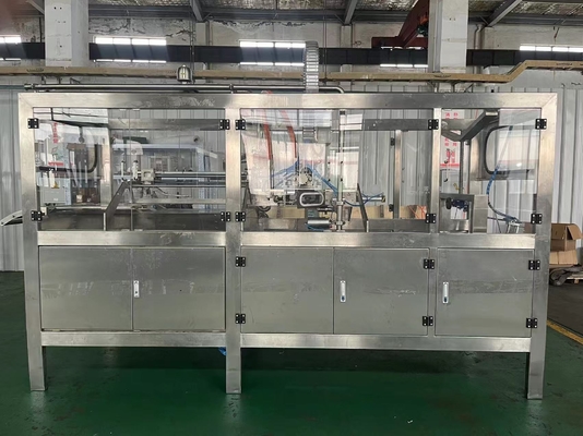 Vollautomatischer aseptischer BIB-Füller für 2L/10L/20L kontinuierliche Beutel-in-Box-Füllmaschine für Saft/Milch/Öl mit PLC