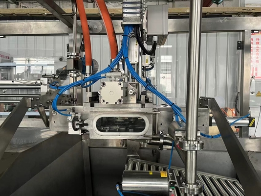 Vollautomatischer aseptischer BIB-Füller für 2L/10L/20L kontinuierliche Beutel-in-Box-Füllmaschine für Saft/Milch/Öl mit PLC