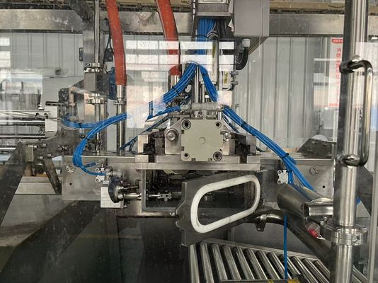 Automatic 1-220L Double Head Aseptic Bag Filling Machine SUS304 for Juice Milk Puree Packaging