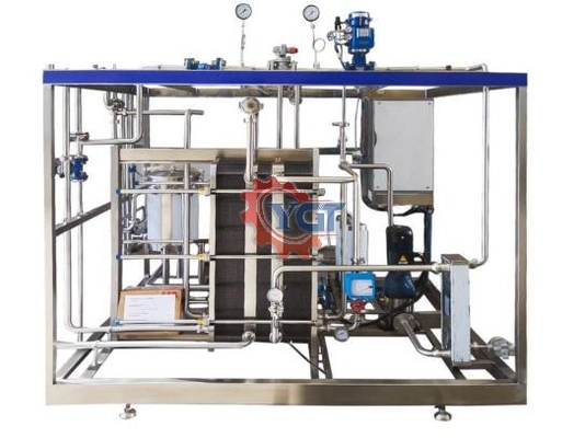 Hohe Effizienz und Produktivität UHT Milchverarbeitungslinie für UHT Milch kundenspezifisch 500-20000l/H mit PLC SUS304/316