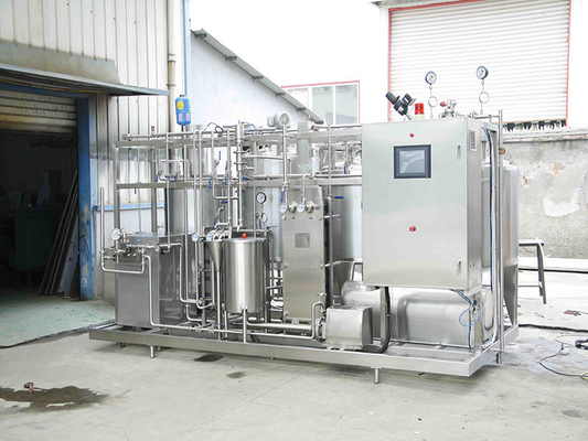 Energieeinsparende UHT Milchverarbeitungslinie Hochwertige und zuverlässige kundenspezifische UHT Milchlösung 500-20000L/H SUS304/316