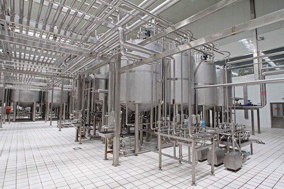 Professionelle 500-20000L/H Pasteurisierte Milch Verarbeitung Linie Fortgeschrittene Pasteurisierte Milch Maschine Mit PLC Costomzied Service