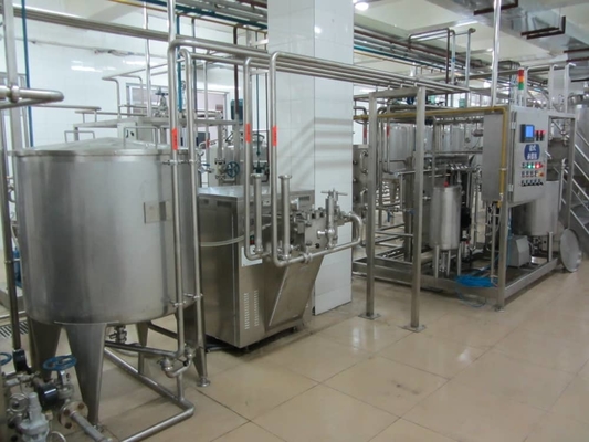 Professionelle 500-20000L/H Pasteurisierte Milch Verarbeitung Linie Fortgeschrittene Pasteurisierte Milch Maschine Mit PLC Costomzied Service
