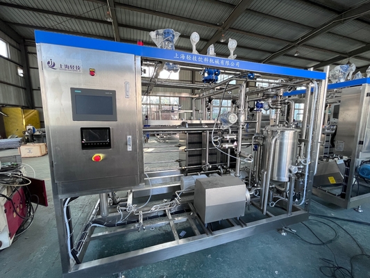Professionelle 500-20000L/H Pasteurisierte Milch Verarbeitung Linie Fortgeschrittene Pasteurisierte Milch Maschine Mit PLC Costomzied Service