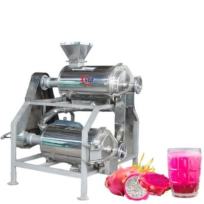 SUS304/316 Vollständige Pitaya-Verarbeitungslinie kundenspezifische Passionsfrucht/Pitaya/Guava-Produktionsanlage Ausrüstung mit PLC für Fruchtfabrik