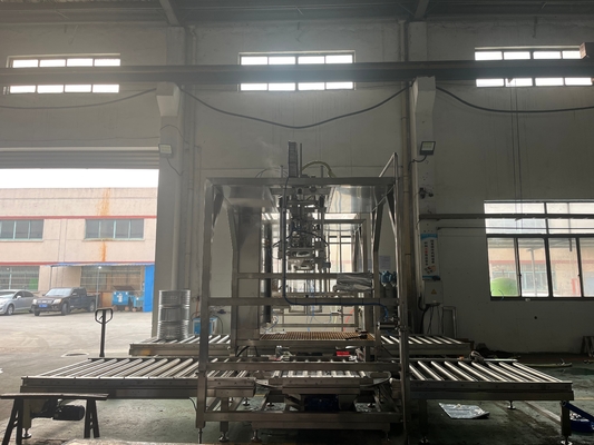Doppelkopffüllmaschine 20-1000l Bid Bag in Trommel aseptische Füllmaschine Ton Box Füllmaschine mit Plc Sus304/316
