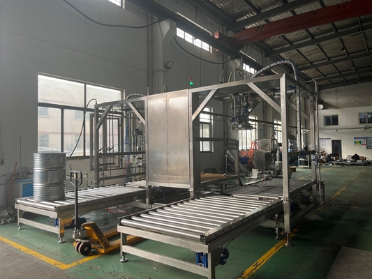 Doppelkopffüllmaschine 20-1000l Bid Bag in Trommel aseptische Füllmaschine Ton Box Füllmaschine mit Plc Sus304/316