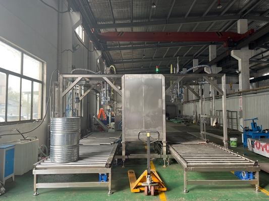 angepasste SUS304/316 20-1000L BID-Tasche in Trommel aseptische Füllmaschine für Saft/Marmelade/Pulp Ton Box Füller mit PLC
