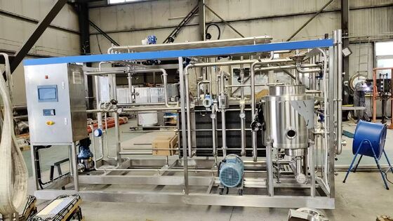 Hohe Leistungskosten Pasteurisiermaschine Zustand Kapazität abhängige Eigenschaften zur Unterstützung der industriellen thermischen Verarbeitung